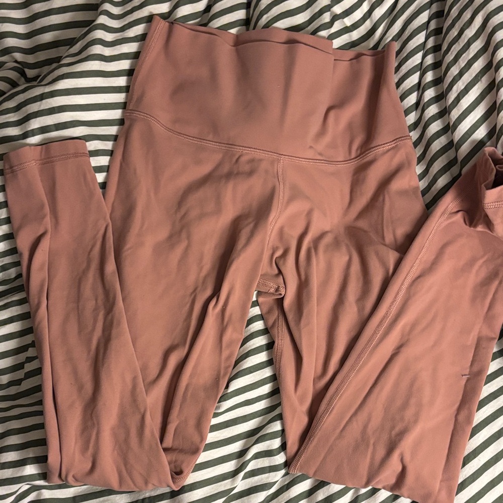 High-Waisted Pink Leggings